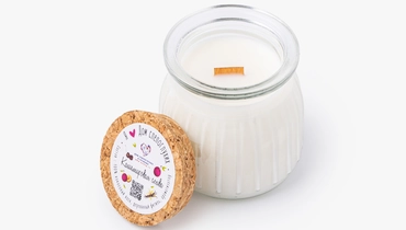 Свеча сувенирная "Кашемировая слива"