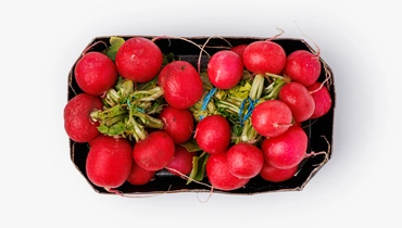 Изображение товара Редис молодой пучок 300 г ВкусВилл свежий и натуральный