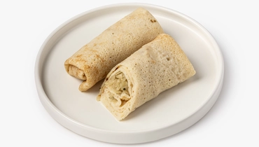 Блины постные с&nbsp;тушеной капустой