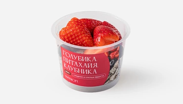 Голубика, питахайя, клубника