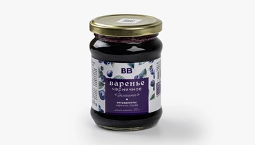 Варенье черничное "Домашнее"