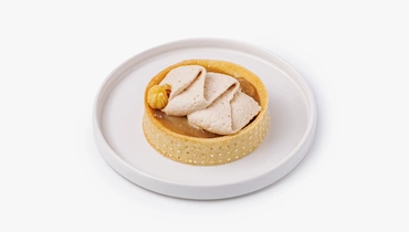 Изображение товара Карамельно-кофейный тарт с фундуком - десерт с насыщенным вкусом кофе и карамели