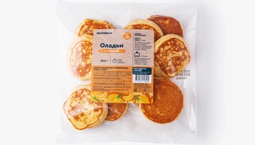 Оладьи с тыквой, зам.