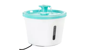 Изображение товара SkyRus Питьевой фонтанчик для животных "Pet Fountain", USB, бело-зелёный, 1.6л