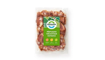 Изображение товара Ребрышки свиные копчено-вареные Окраина Пикантные 250&nbsp;г