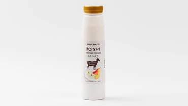 Йогурт питьевой из козьего молока "Яблоко-груша" 2,8-5,6%