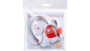 Изображение товара Форма-вырубка кондитерская Парфе Декор Варежка 1&nbsp;шт