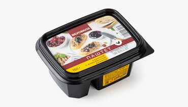 Паштет куриный с клюквенным джемом