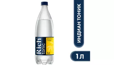 Изображение товара Напиток газированный Rich Тоник Индиан с пониженной калорийностью 1&nbsp;л
