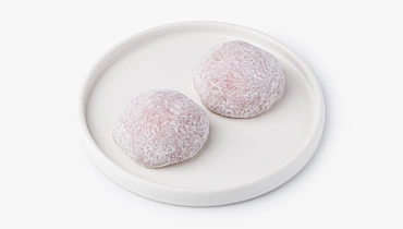 Пирожное моти "Черная смородина-мята"