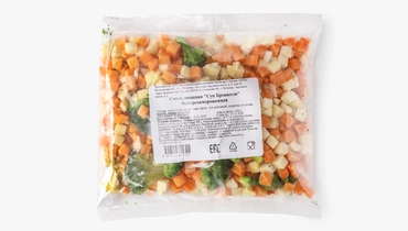 Изображение товара Замороженная овощная смесь Суп Брокколи ВкусВилл 400 г