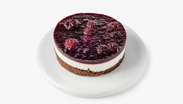 Изображение товара Торт Лесные ягоды со сливочно-сырным муссом замороженный