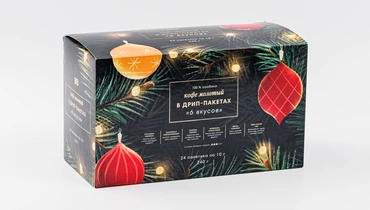 Кофе молотый в дрип-пакетах "6 вкусов", 24 шт