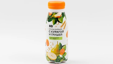 Напиток полбяной с курагой и грушей