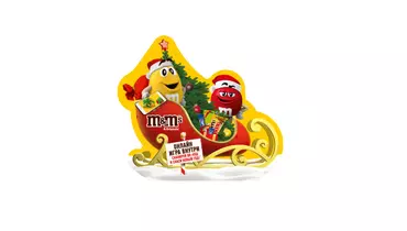 Изображение товара Подарочный набор M&M's & Friends Санки Деда Мороза на Новый Год 222 г