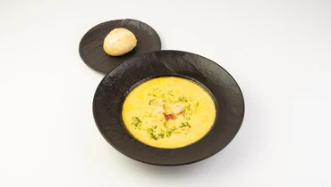 Изображение товара Суп уха по-фински с копченым сомом 350 г