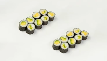 Двойной Авокадо маки ролл