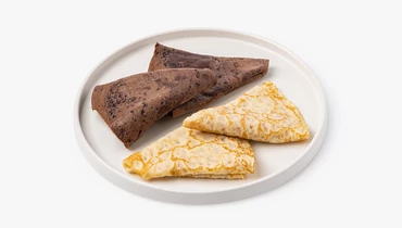 Блины ассорти пшеничные и&nbsp;шоколадные