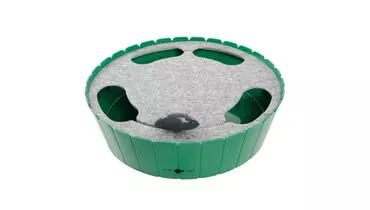 Изображение товара Интерактивная игрушка для кошек SkyRus Burrow Mouse зелёная