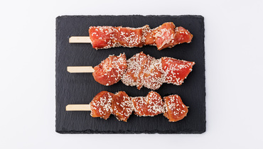 Изображение товара Шашлычки из тунца в соусе замороженные 400 г