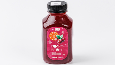 Изображение товара Безалкогольный глинтвейн из апельсинов и ягод ВкусВилл 330 мл