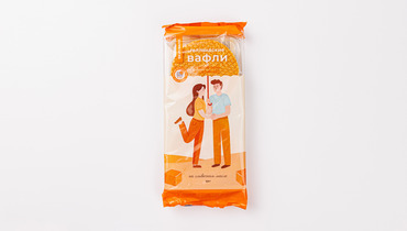 Изображение товара Вафли "Голландские" с молочной карамелью, 225г