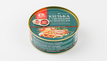 Изображение товара Килька обжаренная в томатном соусе "По-Венгерски", 240 г