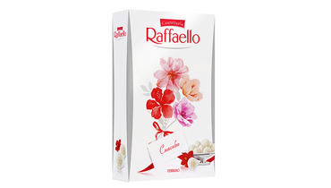 Изображение товара Конфеты Raffaello с миндалем и кокосовой обсыпкой 70 г Россия
