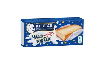 Изображение товара Пирожное Чизкейк 40 г от Завод им В Пастухова - сливочный десерт с орегином