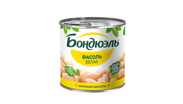 Изображение товара Фасоль Бондюэль белая 400 г
