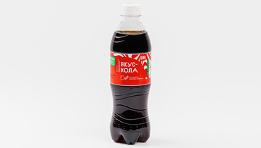 Изображение товара Безалкогольный газированный напиток Вкус-Кола 500 мл натуральный вкус