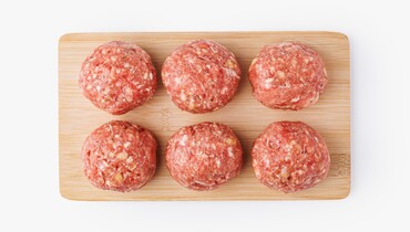 Изображение товара Котлеты из индейки и говядины с сельдереем 500г ВкусВилл