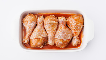 Изображение товара Голень цыпленка в маринаде "Пряный" 750 г - вкусное блюдо для быстрого приготовления