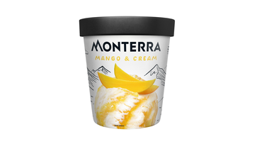 Изображение товара Мороженое Monterra Манго Сливки 480 мл натуральный вкус освежающий десерт