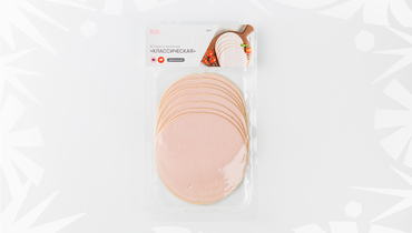 Изображение товара Классическая вареная колбаса из свинины и говядины нарезка