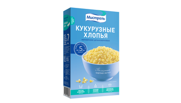 Изображение товара Хлопья Мистраль Фермерские кукурузные 400 г