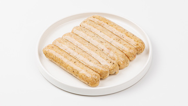 Изображение товара Колбаски для жарки из курицы "Итальянский вкус", без оболочки
