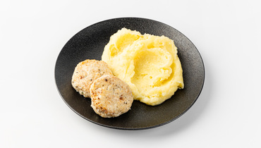Изображение товара Котлеты куриные с картофельным пюре 2 шт ВкусВилл