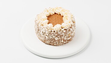 Изображение товара Мини-торт Киевский с грецким орехом и арахисом, 220 г, ВкусВилл