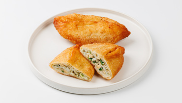 Изображение товара Пирожки жареные с луком и яйцом, 2 шт