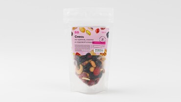 Изображение товара Смесь из орехов, изюма и садовой клюквы
