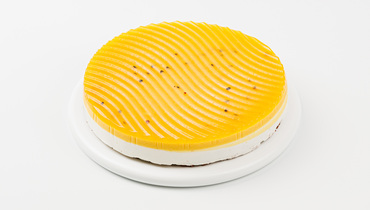 Изображение товара Муссовый торт Маракуйя-делюкс 1,2 кг замораживаемый, ВкусВилл