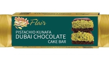 Изображение товара Молочный шоколад Flair Pistachio Dubai с фисташковой начинкой 55 г