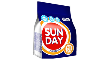 Изображение товара Универсальный автоматический стиральный порошок Sunday 3 кг для всех тканей