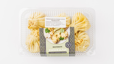 Изображение товара ВкусВилл Хинкали с сыром сулугуни и кинзой 480 г
