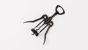 Изображение товара Стильный двухрычажный штопор для вина из цинкового сплава