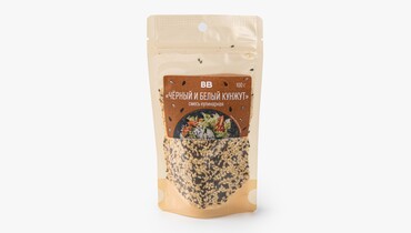 Изображение товара Кулинарная смесь из белого и черного кунжута 145 рублей