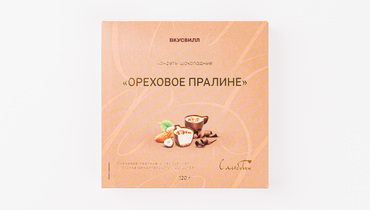 Изображение товара Конфеты шоколадные "Ореховое пралине"