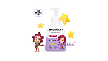 Изображение товара Мягкая пенка для подмывания детей Wonder Lab 450 мл гипоаллергенное средство