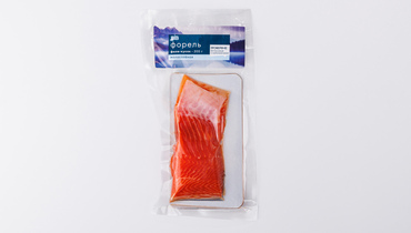 Изображение товара Малосоленое филе радужной форели 200 г ВкусВилл натуральный продукт
